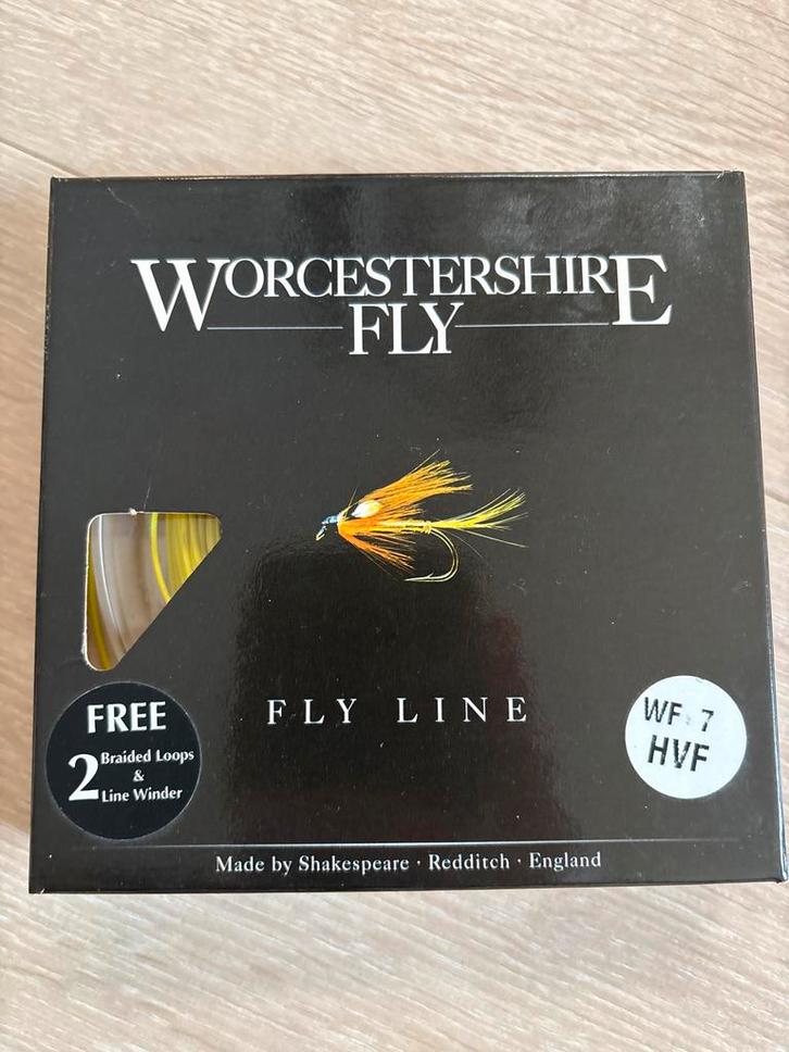 Worcestershire Fly WF 7 HVF Vliegenlijn vliegvis lijn- Nieuw, Watersport en Boten, Hengelsport | Vliegvissen, Nieuw, Vislijn, Ophalen of Verzenden