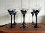 Set van 6 Vintage (Martini)glazen, Ophalen of Verzenden