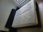 Boxspring 180x210 met topper, Ophalen, Gebruikt, 210 cm, Tweepersoons
