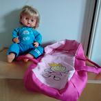 Ciccio interactieve baby pop met reiswieg, Kinderen en Baby's, Speelgoed | Poppen, Ophalen of Verzenden, Zo goed als nieuw, Babypop
