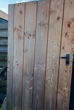 Houten tuindeur / schuttingdeur, Ophalen of Verzenden, Buitendeur, 200 tot 215 cm