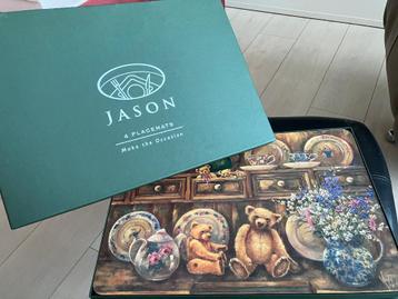 Jason Teddy Bears Wendy Wooden Set van 4 Placemats Vintage beschikbaar voor biedingen
