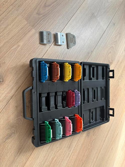 Show Tech Pro Wide SS Snap-on Comb Kit, Dieren en Toebehoren, Honden-accessoires, Zo goed als nieuw, Ophalen of Verzenden