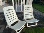 Opklapbare kunststof strandstoel, Ophalen of Verzenden, Gebruikt, Kunststof, Inklapbaar