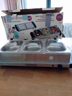 Cuisinier Buffet Server / Warmhoudplaat - 3 Bakken, Huis en Inrichting, Keuken | Keukenbenodigdheden, Ophalen of Verzenden, Gebruikt