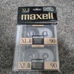 2-pack Maxell XLII 90 bandjes NOS, Cd's en Dvd's, Cassettebandjes, 2 t/m 25 bandjes, Overige genres, Ophalen of Verzenden, Onbespeeld