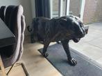 levensgrote bronse tijger 70 cm hoog kop tot staart 2 meter, Huis en Inrichting, Ophalen