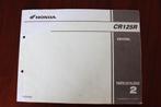 Honda CR125R 2001 motorcycle parts catalogue CR 125 R, Motoren, Ophalen of Verzenden, Honda