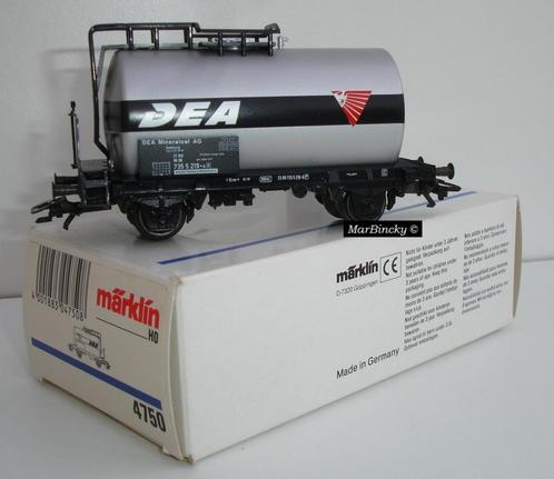 Märklin 4750 DEA Ketelwagen DB !, Hobby en Vrije tijd, Modeltreinen | H0, Zo goed als nieuw, Wagon, Wisselstroom, Märklin, Ophalen of Verzenden