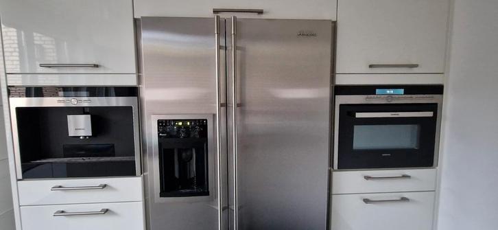 Siemens apparaat inbouwespresso + compacte bakoven, Huis en Inrichting, Keuken | Complete keukens, Gebruikt, Ophalen