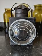 Antieke spoorweg lantaarn, Verzamelen, Verzenden, Gebruikt, Trein, Overige typen