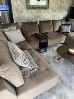 Design Megabank Passe-Partout velvet taupe., Huis en Inrichting, Ophalen, Overige maten, 300 cm of meer, Zo goed als nieuw