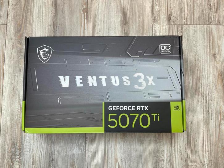 MSI GeForce RTX 5070 TI 16GB, Computers en Software, Videokaarten, Zo goed als nieuw, Nvidia, PCI-Express 5.0, GDDR6, HDMI, DisplayPort