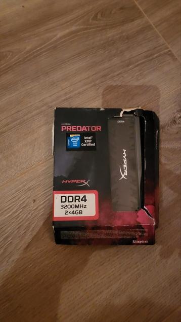 hyperx predator 8gb 3200mhz