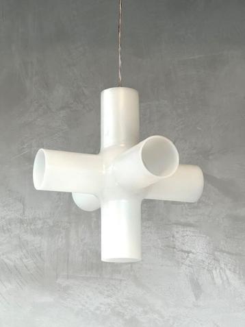 Crosslight hanglamp Jan Melis & Ben Oostrum vintage prijs ps beschikbaar voor biedingen