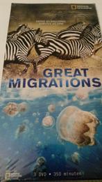 Dvd Great Migrations - National Geographic (NL), Cd's en Dvd's, Dvd's | Documentaire en Educatief, Natuur, Alle leeftijden, Ophalen