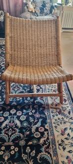 Prachtige rieten relax stoel, Ophalen, Bruin, Nieuw, Riet of Rotan