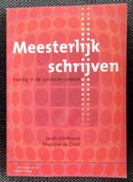 Meesterlijk Schrijven - Juridische Praktijk (ZGAN), Jacob Eikelboom, Monique de Graaf, Zo goed als nieuw, Gamma, HBO