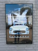 Corvette poster 1999, Ophalen, Met lijst, A1 t/m A3, Overige onderwerpen