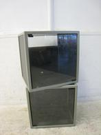Set van 2 vintage Akai Cube kastjes, Niet ingevuld, Gebruikt, Niet ingevuld, Niet ingevuld