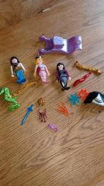 Playmobil onderdelen zeemeermin oa zeepaard, baard, poppetje, Ophalen of Verzenden, Zo goed als nieuw
