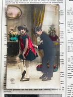 1935 Jongen en meisje in feestkleding (AA), Ophalen of Verzenden, 1920 tot 1940, Gelopen, Kinderen