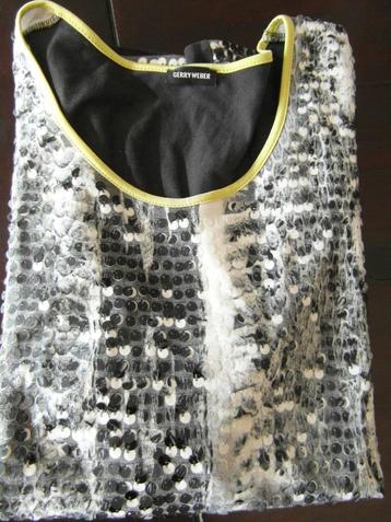 dames longsleeve gerry Weber mt 42  wit grijs _-+ paille beschikbaar voor biedingen