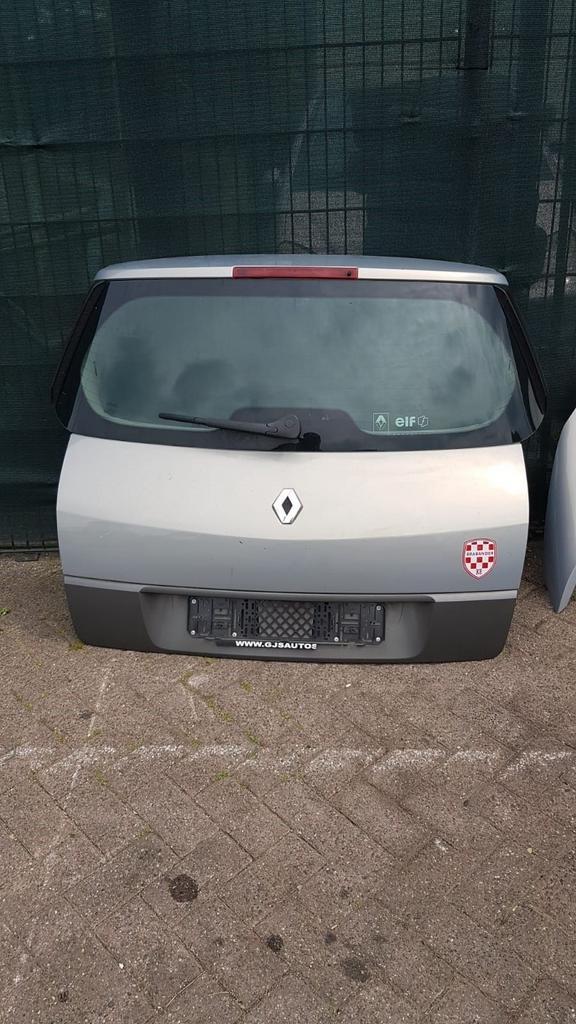 Renault Mégane Scenic achterkep bj 2003 2006, Auto-onderdelen, Carrosserie en Plaatwerk, Achterklep, Achter, Gebruikt, Ophalen of Verzenden
