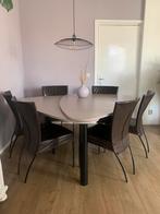Tafel van castelijn en stoeltjes van montis, Ophalen, Gebruikt, Design, 150 tot 200 cm