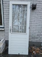 Stapeldorpel buitendeur met , HR-glas en 3-puntssluiting, Doe-het-zelf en Verbouw, Deuren en Horren, Ophalen, Gebruikt, 80 tot 100 cm