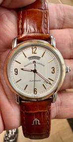 Maurice Lacroix Pontos day date automaat 18 krt goud, Ophalen of Verzenden, Zo goed als nieuw, Jongen of Meisje