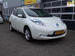 Nissan LEAF Base 24 kWh, Auto's, Stof, Gebruikt, Beige, Wit