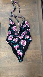 Mooi gebloemd Hunkemöller badpak mt S, Hunkemöller, Ophalen of Verzenden, Zo goed als nieuw, Badpak