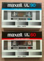 Set NOS Maxell UL60 UL90 NIEUW 1982 cassettebandjes UL 60 90, Cd's en Dvd's, Cassettebandjes, 2 t/m 25 bandjes, Ophalen of Verzenden