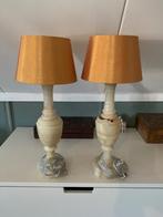 Onyxlampen, Huis en Inrichting, Lampen | Tafellampen, Ophalen, Gebruikt, Overige materialen, 50 tot 75 cm