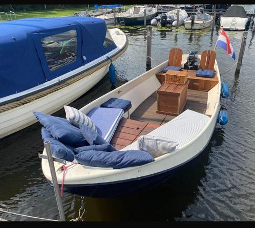 Sloep / Lelievlet, Watersport en Boten, Sloepen, Zo goed als nieuw, Tot 10 pk, 3 tot 6 meter, Buitenboordmotor, Benzine, Staal