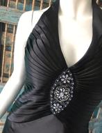 Zwarte avondjurk Marilyn Monroe model maat 36, Kleding | Dames, Verzenden, Zwart, Cocktailjurk, Zo goed als nieuw