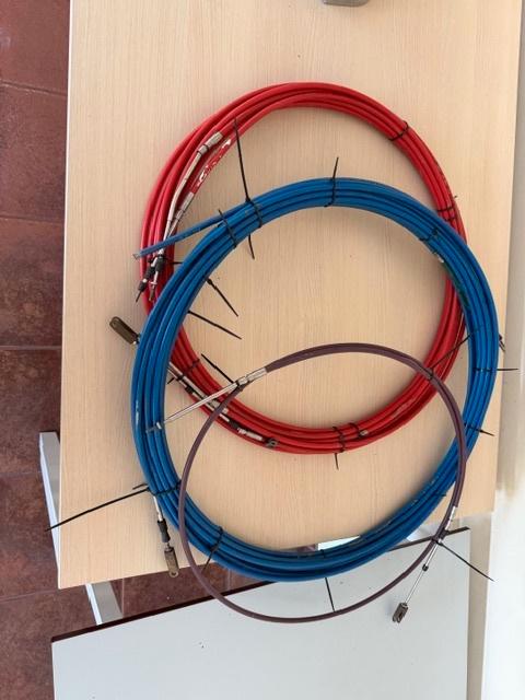 gaskabel / schakel kabel boot met motor bediening, Watersport en Boten, Bootonderdelen, Gebruikt, Motor en Techniek, Zeilboot of Motorboot