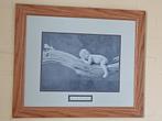 Anne Geddes poster in houten lijst, Ophalen, Gebruikt, 50 tot 75 cm, Foto of Poster