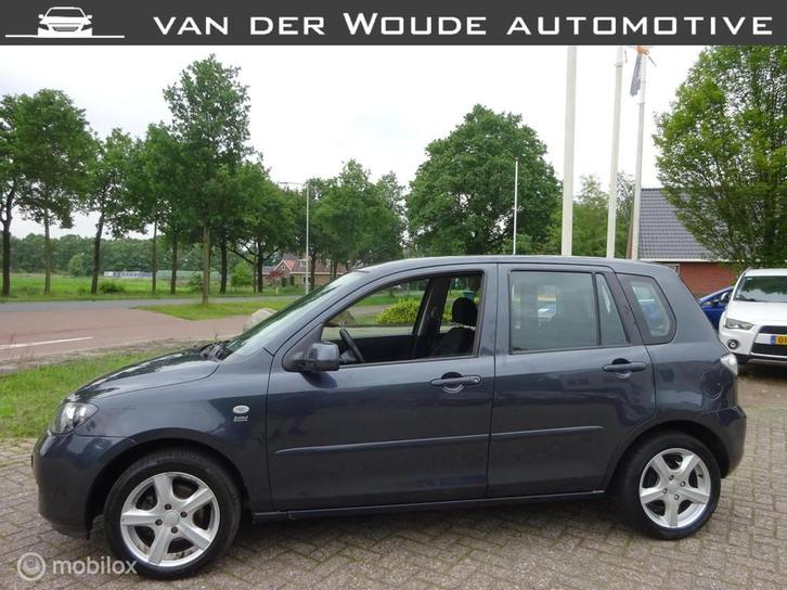 Mazda 2 1.4 Exclusive 5DRS, "07 Airco|21-7-2026 APK!, Auto's, Mazda, Bedrijf, Te koop, ABS, Airbags, Airconditioning, Alarm, Centrale vergrendeling