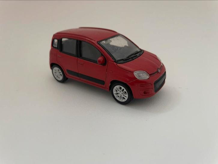 model Fiat Panda 3e generatie > 2011 rood Mondo Motors 1/43, Hobby en Vrije tijd, Modelauto's | 1:32, Gebruikt, Auto, Overige merken