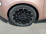 Fiat 500 La Prima 42 kWh *panoramadak *leder *rosé gold *17, Gebruikt, Overige kleuren, 4 stoelen, Leder