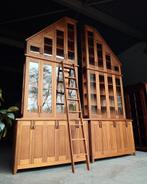 Handgemaakte Kloosterkast | Vitrinekast - Art Deco #1861
