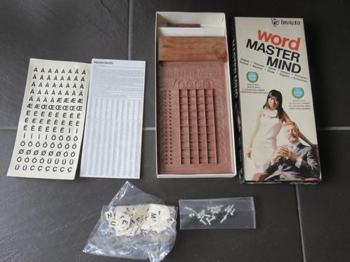 Word Mastermind, Invicta. Mooi spel, Hobby en Vrije tijd, Gezelschapsspellen | Overige, Zo goed als nieuw, Ophalen of Verzenden