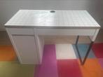 IKEA Bureau Micke wit/antraciet zgan, Huis en Inrichting, Ophalen, Zo goed als nieuw