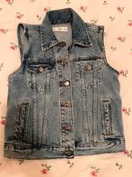 Spijker gilet Mango, Kleding | Dames, Ophalen of Verzenden, Zo goed als nieuw, Blauw