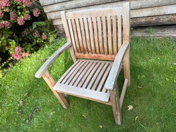 Tuinstoel teak beschikbaar voor biedingen