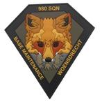 Squadron badge 980, Nieuw, Patch, Badge of Embleem, Verzenden