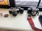 2 nikon F analoge fototoestellen en extra lens., Audio, Tv en Foto, Fotocamera's Analoog, Ophalen of Verzenden, Zo goed als nieuw