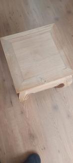 Teak hout opiumtafels, Ophalen, Minder dan 45 cm, Minder dan 55 cm, Vierkant